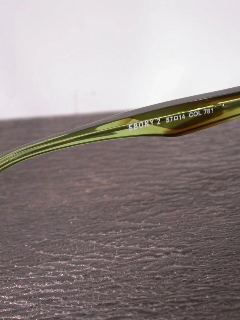 Face A Face Ebony Green Tortoise Stylish Eyeglasses Frames Hand Made in France